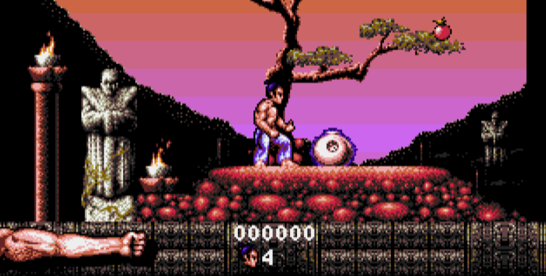 First Samurai - Atari ST game screenshot (1991) by Image Works